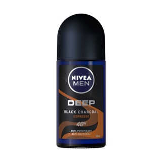 SuperSale63 50 มล. นีเวีย NIVEA นีเวียโรลออนชาย ลูกกลิ้งนีเวีย 50 ML สูตร Deep Black Charcoal Espresso