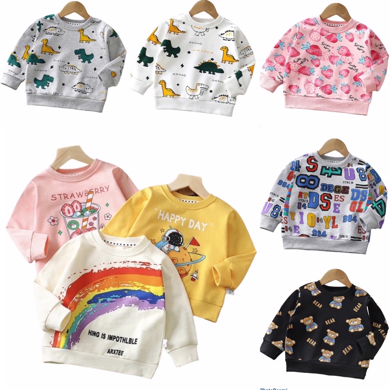 เสื้อแขนยาวกันหนาวได้ ผ้าคอตตอนหนาแบบดีนะ