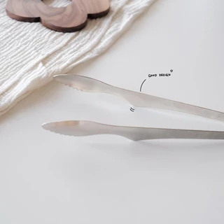 Omocha - Stainless steel food tongs : ที่คีบ ที่คีบเนื้อย่าง ที่คีบสแตนเลส