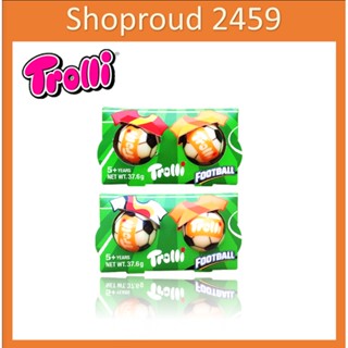 Trolli เยลลี่ ฟุตบอลโลก Trolli Football ตรา Trolli ขนาด 1 ชิ้น และ แพ็ค 2 ชิ้น คละแบบ ของแท้ 100%