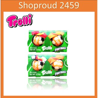 Trolli เยลลี่ ฟุตบอลโลก Trolli Football ตรา Trolli ขนาด 1 ชิ้น และ แพ็ค 2 ชิ้น คละแบบ ของแท้ 100%