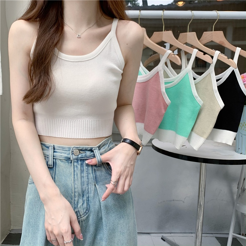 [Maze] พร้อมส่ง เสื้อสายเดี่ยวสวยเซ็กซี่ หรือน่ารัก จะแต่งแนวไหนก็ดูเก๋กู้ดไปเล้ยยย（22018）
