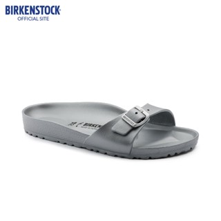 BIRKENSTOCK Madrid EVA Metallic Silver รองเท้าแตะ Unisex สีเงินเมทัลลิค รุ่น 1003493 (narrow)