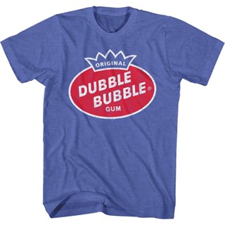 Classic Logo Dubble Bubble T-Shirt เสื้อคนอ้วนผญ เสื้อยืดแขนสั้น เสื้อยืดแฟชั่น เสื้อวินเทจผญ