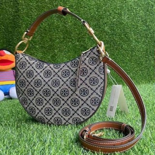 Fashion Olay Female Bag New Style Fashion Genuine Leather Jacquard Crescent Casual One-Shoulder Messenger Handbag With Box 77221111