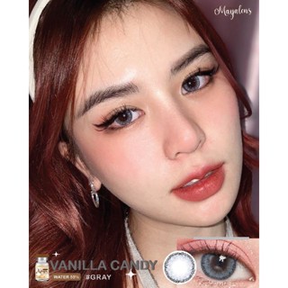 ( คอนแทคไซส์เล็กมินิ) รุ่น Vanilla candy gray/brown - Mayalens คอนแทคเลนส์ เทา/น้ำตาล   ค่าน้ำ55%