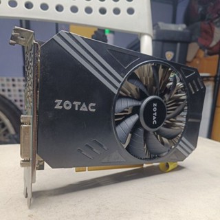 การ์ดจอ GTX1060 6GB ZOTAC Mini มือ2 ตามสภาพ พร้อมใช้งาน พัดลมใหม่ มีแต่ตัว ประกันร้าน30วัน