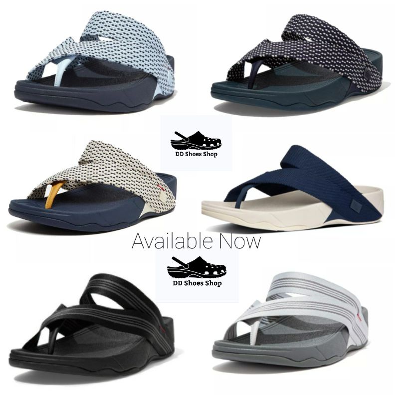 Fitflop Sling Weave Toe รองเท้าแตะเพื่อสุขภาพ แบบหูหนีบ ฟีดฟลอปใส่ได้ทั้งผู้ชาย&ผู้หญิง สีมาใหม่กำลังฮิต