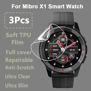 2/3/5/10 ชิ้น สําหรับ Xiaomi Mibro X1 A1 Lite Air Smart Watch Ultra ใส บางเฉียบ ป้องกันหน้าจอ นิ่ม TPU ซ่อมได้ ฟิล์มไฮโดรเจล - ไม่ใช่กระจกนิรภัย