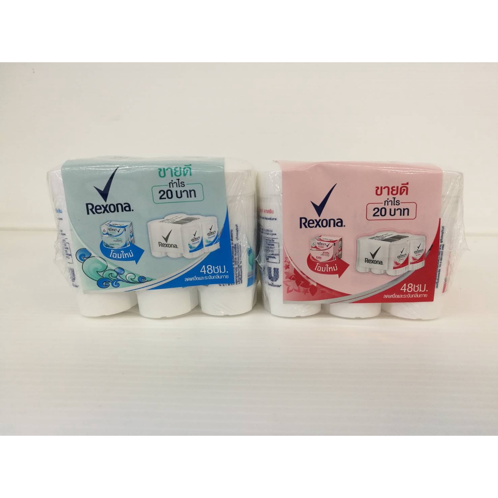 Rexona Motion sense  Mini Stick (1กล่อง บรรจุ 6 ชิ้น) เรโซนา โมชั่นเซนส์ มินิ สติ๊ก ผลิตภัณฑ์ระงับกล