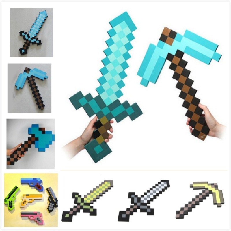 เกมร้อน Minecraft Eva โฟม Steve Creeper โมเสคเด็กคอสเพลย์ของเล่นวันเกิด Christmas Party การศึกษาสําหรับเด็กผู้ใหญ่แฟนๆ