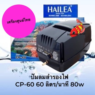 ปั๊มลมสำรองไฟ ใช้ได้ 2 ระบบ ทั้งไฟฟ้าและ แบตเตอรี่ CP-60