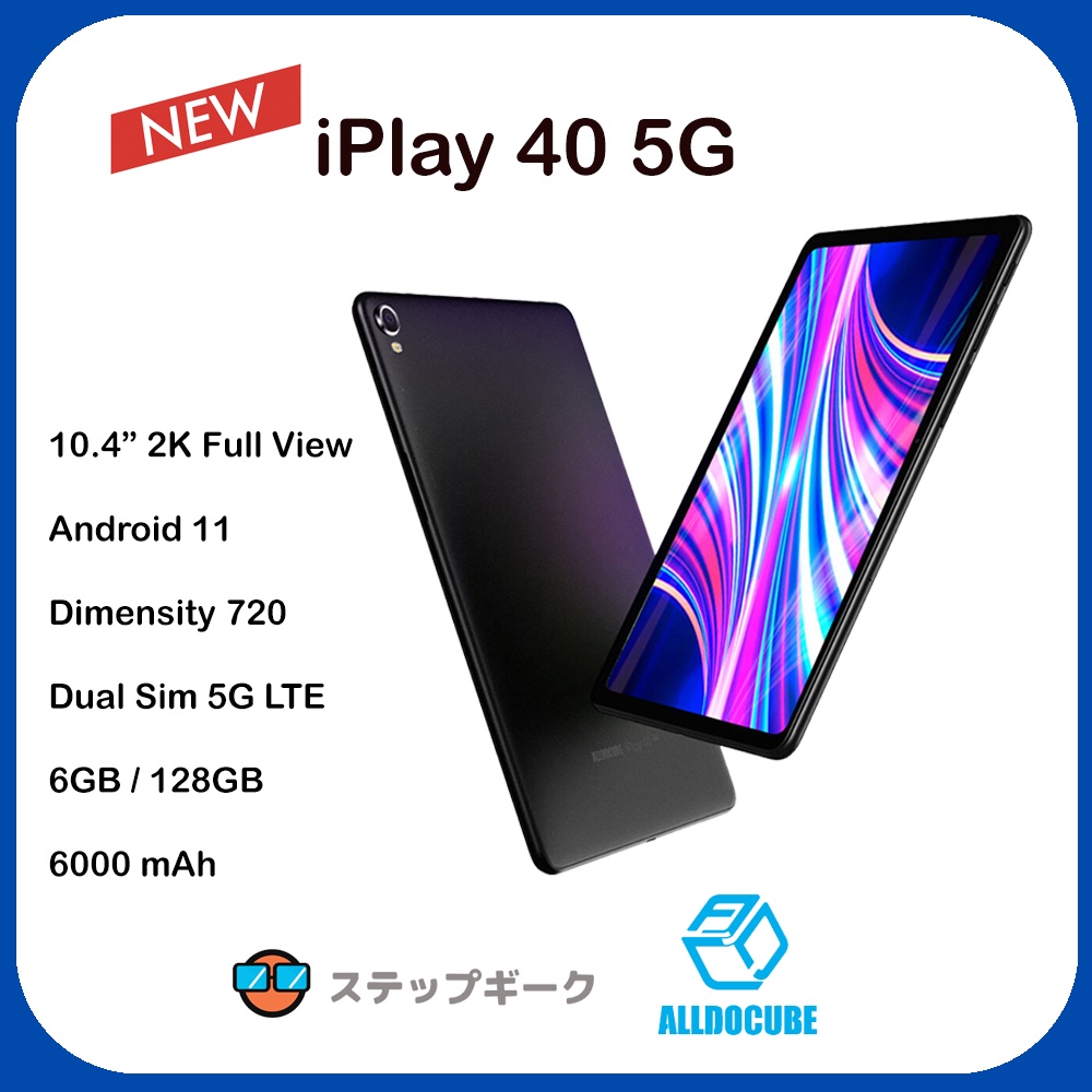 Alldocube iPlay 40 5G แท็บเล็ต จอ 10.4” RAM 6GB ROM 128GB android 11 5G