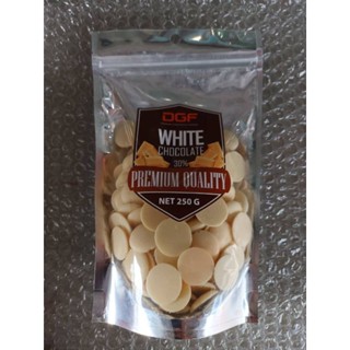 Dgf White Chocolate Premium Quality 30% 250g.