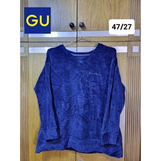 เสื้อฟรีส เสื้อ fleece เสื้อกันหนาว แบรนด์ GU ของแท้ มือ 2