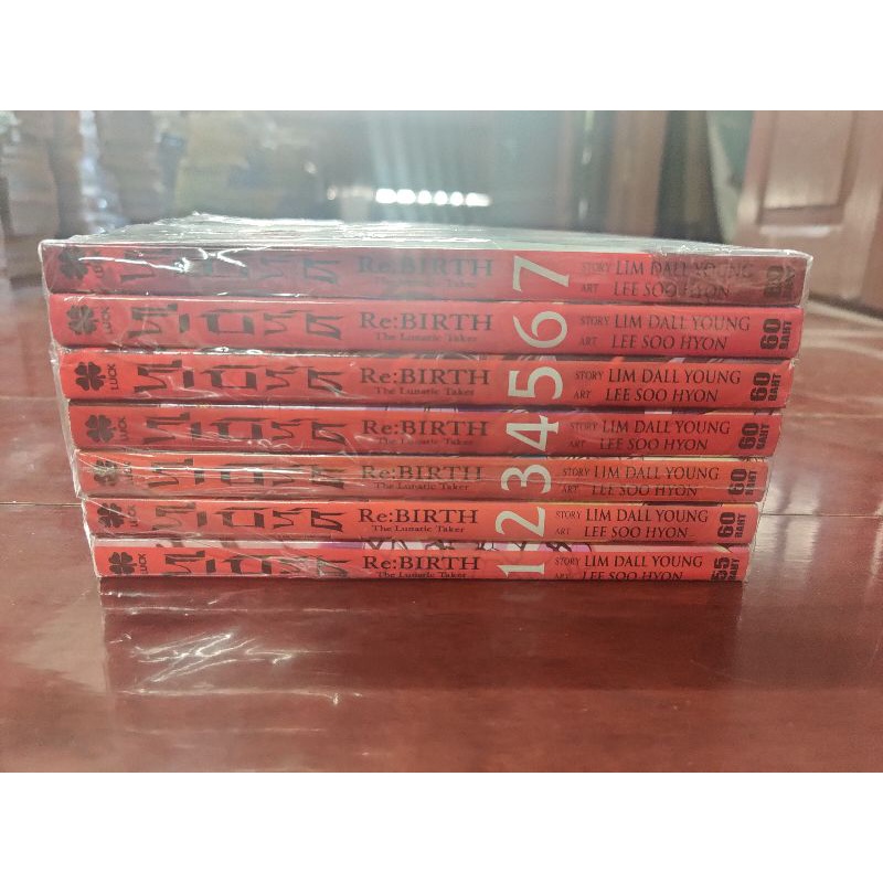 Rebirth รีเบิร์ธ 7 เล่มจบ สภาพบ้าน/สะสม หายากมาก