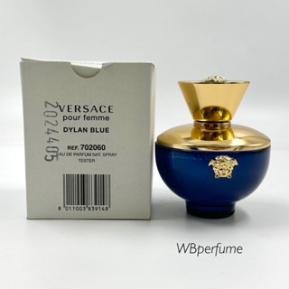 น้ำหอม แท้100% Versace Pour Femme Dylan Blue EDP 100 ml Tester