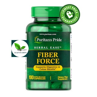 Puritan’s Pride Fiber Force 6 / 100 Capsules