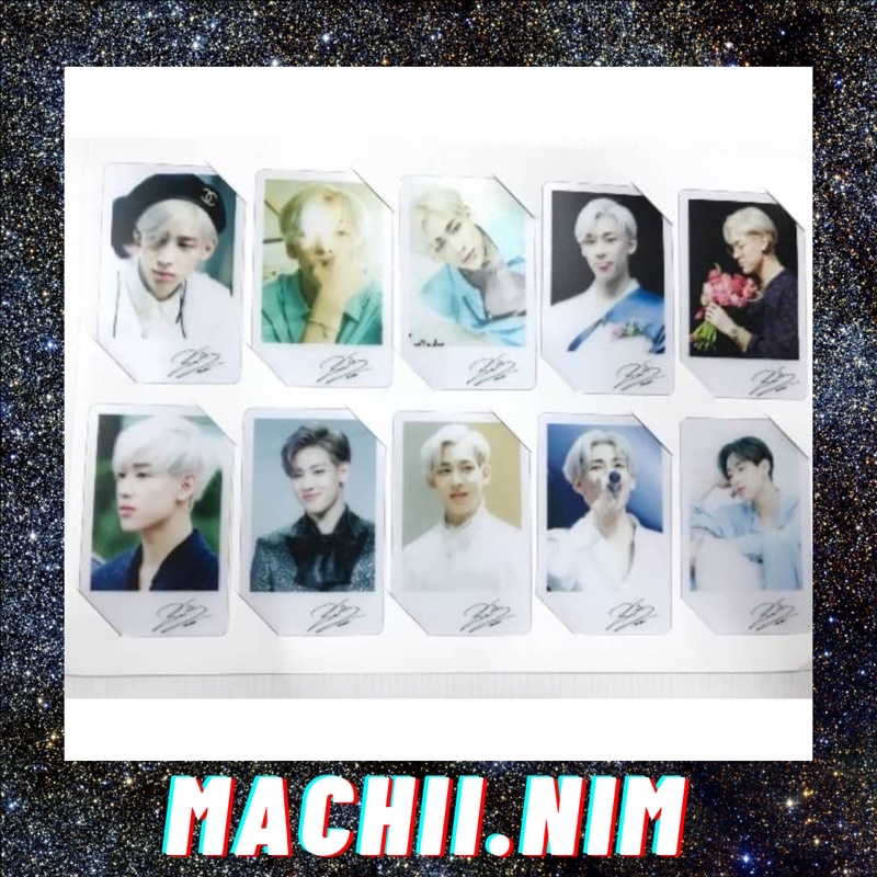 พร้อมส่ง การ์ดใสBamBam