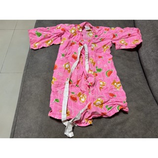 เสื้อคลุมเสื้อKimono เด็กเล็ก สำหรับเดฺก2-3ขวบ ใส่สบายไว้ใส่คลุมเป็นชุดก่อนลงเล่นน้ำ สภาพดี