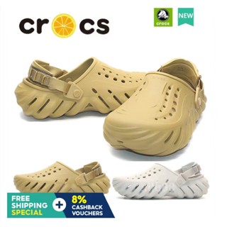 รองเท้าแตะ Croc พื้นนิ่ม กันลื่น ขนาดใหญ่ ของแท้ สําหรับผู้ชาย และผู้หญิง 207937