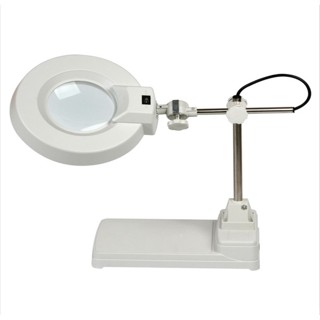 โคมไฟ แว่นขยาย โคมไฟพร้อมแว่นขยายตั้งโต๊ะ 10X Magnifying Lamp **ออกใบกำกับภาษีได้**