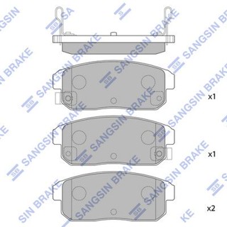 ผ้าดิสเบรคหลัง NISSAN CEFIRO A33 2000- BLUEBIRD U14 2000- SUNNY NEO N16 1.6 1.8 2000- HI-Q