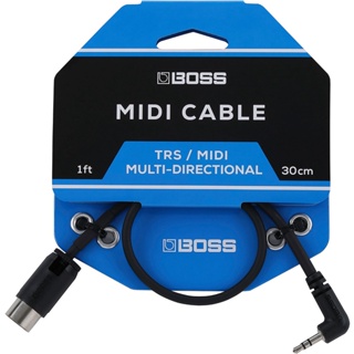 BOSS BMIDI-1-35 MIDI Cable สายMIDI ขนาด 30 เซ็นติเมตร BOSS จำหน่ายโดยตัวแทนนำเข้าประเทศไทย