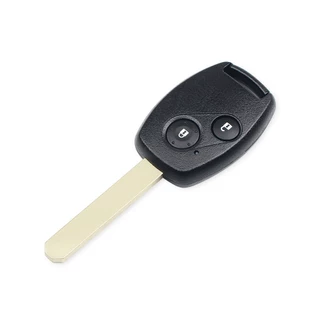 2 pcs สําหรับ Honda Accord Civic CRV Pilot Insight 2 2 + 1 3 + 1 4 ปุ่ม Fob Auto Key กรณีเปลี่ยนรีโมทกุญแจรถ (พร้อมโลโก้)