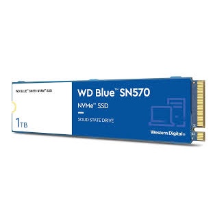 WD SSD Blue SN570 1TB. NVMe Read 3500MB/S, Write 3000MB/S, 5YEAR