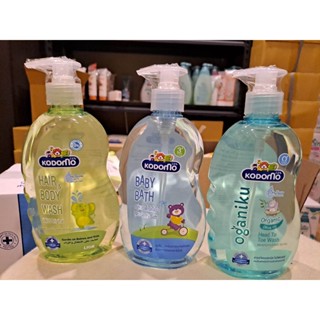 KODOMO Head to toe wash โคโดโม สบู่เหลว อาบน้ำ สระผม สำหรับเด็ก 0+ 400มล