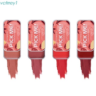 Vat1 บลัชออน อายแชโดว์ เนื้อแมตต์ 3-in-1 สีแดง สีขาว สําหรับเป็นของขวัญ