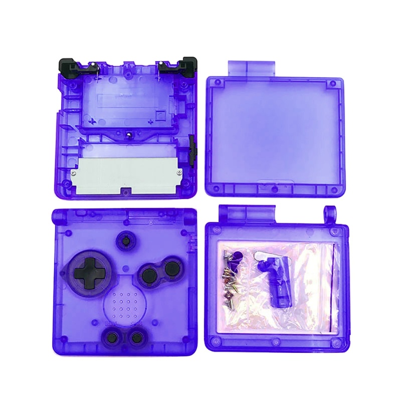 Ba Clear ฝาครอบป้องกันเคสเปลือกหอยสําหรับ Gameboy Advance SP สําหรับ GBA SP