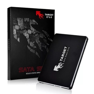 SSD 120GB 128GB 240GB 512GB 1TB แบรนด์ Target SSD สำหรับคอเกมส์ คุณภาพสูงแต่ ราคาถูก เร็วกว่า HDD 20 เท่า ของแท้ 100%