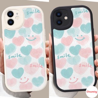 เคสสำหรับ VIVO Y16 Y22 Y22S T1 Y55 Y75 Y33S Y21S Y21A Y21 Y33T Y21T Y53S Y51 Y51A Y31 Y20 Y20i Y12S Y12A Y20s G Y15S Y15A Y30 Y50 Y30i รูปไข่ Big Eye Soft เคสโทรศัพท์ Motif Love Smile Face