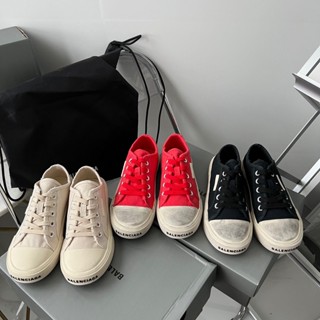 พรี​ ราคา3200 Balenciaga รองเท้าผู้ชาย รองเท้าผู้หญิง รองเท้าผ้าใบ35-44