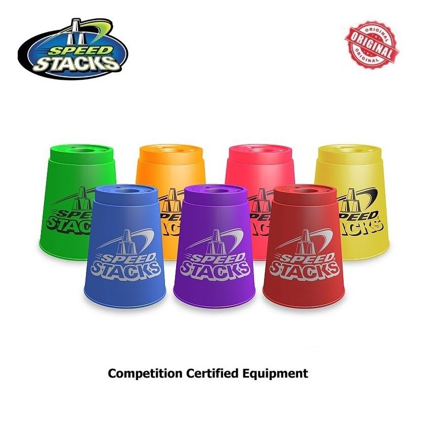 Speed Stacks Cup ถ้วยซ้อนจาก WSSA / WSSA ถ้วย折叠 (SATU SAHAJA/1 ชิ้น/แพ็คเดียว)