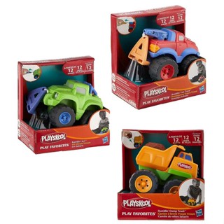 Playskool Play Favorites Rumblin 4 X 4 Tow Truck Toy Car ของเล่น รถบรรทุกลากจูง วิ่งได้