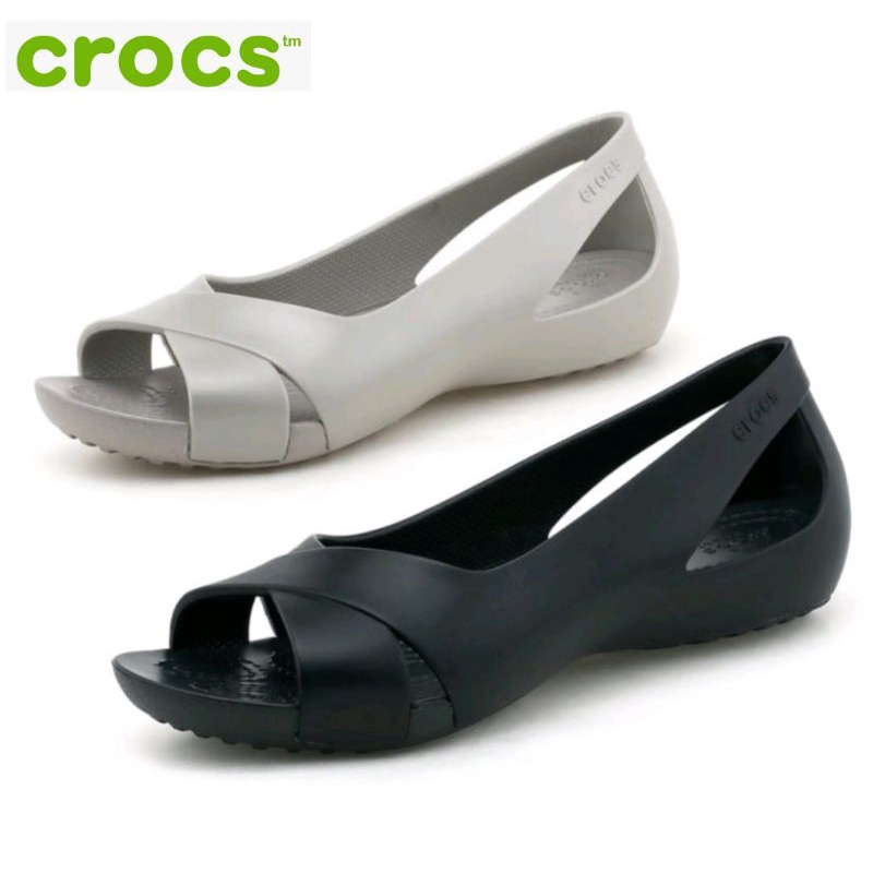 Crocs Serena flat / รองเท้าแตะผู้หญิง Crocs / รองเท้าแตะผู้หญิง Crocs Serena