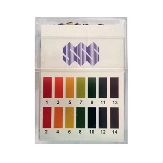 กระดาษทดสอบ pH แบบ Universal Indicator กระดาษลิตมัส จำนวน 1 กล่อง บรรจุ 100 แผ่น 03139