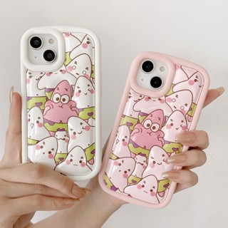 เคสโทรศัพท์มือถือหนัง ลาย Patrick Star สําหรับ iPhone 11 14 13 12 11