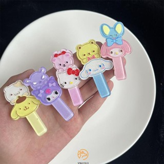 กิ๊บหนีบผม SANRIO เซ็ต 5 ตัว ด้านหลังเป็นตัวหนีบสีทอง กิ๊บติดผมน่ารักๆ กิ๊บติดผมลายการ์ตูน