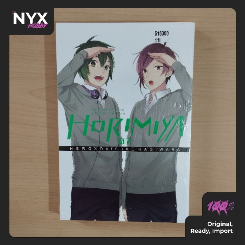 Horimiya Manga การ์ตูนภาษาอังกฤษนําเข้าเล่ม 7