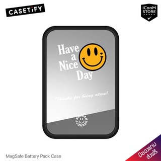 [พร้อมส่ง] CASETiFY - Have A Nice Day เคสสำหรับ Magnetic Battery Pack [ผ่อน0% ส่งฟรี มีของแถม]