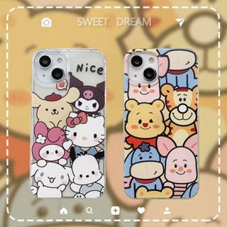 น่ารัก Hello Kitty ดิสนีย์ สตอรี่ เคส Samsung Galaxy S23 Ultra S22 Ultra S21FE S20 S21 S22 Plus S20FE S21Ultra S20Ultra Note20 Ultra Note10 Plus Note10Lite A73 A53 A33 A23 A13 A52 A52S A22 Case เรียบง่าย โปร่งใส ป้องกันการหล่น ซิลิกาเจล นุ่ม ซัมซุง เคส