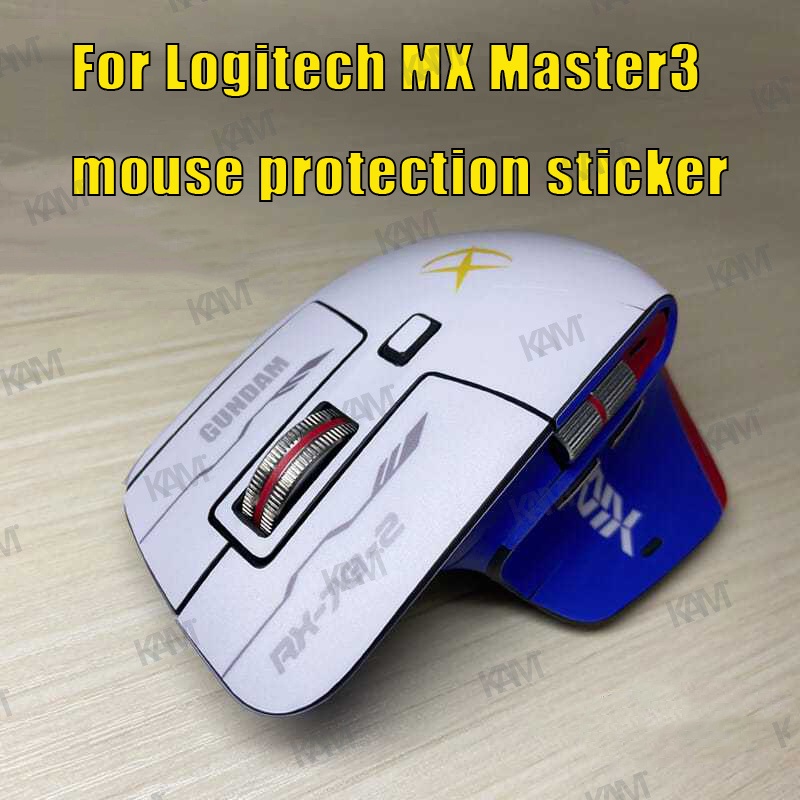 Kam Mouse Side Grip สติกเกอร์ยืดสติกเกอร์เคลือบด้านกันลื่นฟิล์มป้องกันดูดซับเหงื่อการ์ตูนผิวเมาส์สำหรับ Logitech G102 G304 ฟิล์มป้องกันรอยขีดข่วน