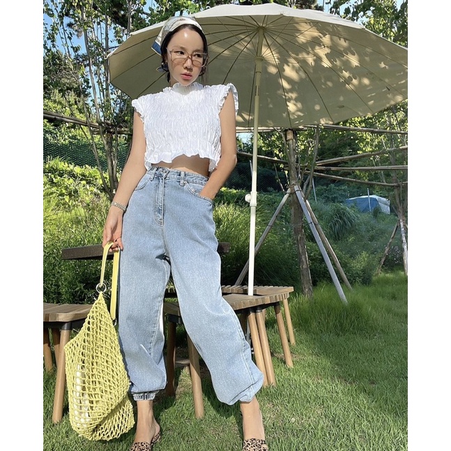 RARIS.CLOSET - Jogger Denim Trousers