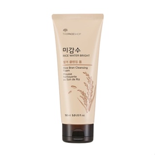 [THE FACE SHOP] Rice Water Bright Rice Bran Cleansing Foam 150ml