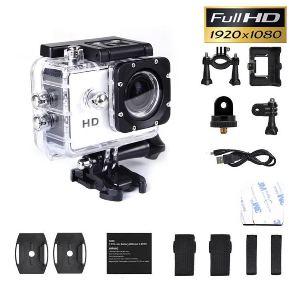 ส่งเร็ว ส่งไว กล้องติดหมวก กล้องกันน้ำ W7 Sport Action Camera 2.0" LCD Full HD 1080P กล้องแอคชั่น thumbnail 5