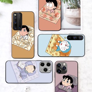 เคสโทรศัพท์มือถือแบบนิ่ม ลายการ์ตูนกระเบื้องนอนหลับ HD สําหรับ Samsung A20S A50 A03S J7 Prime A7 J6 Plus J7 J7 Core